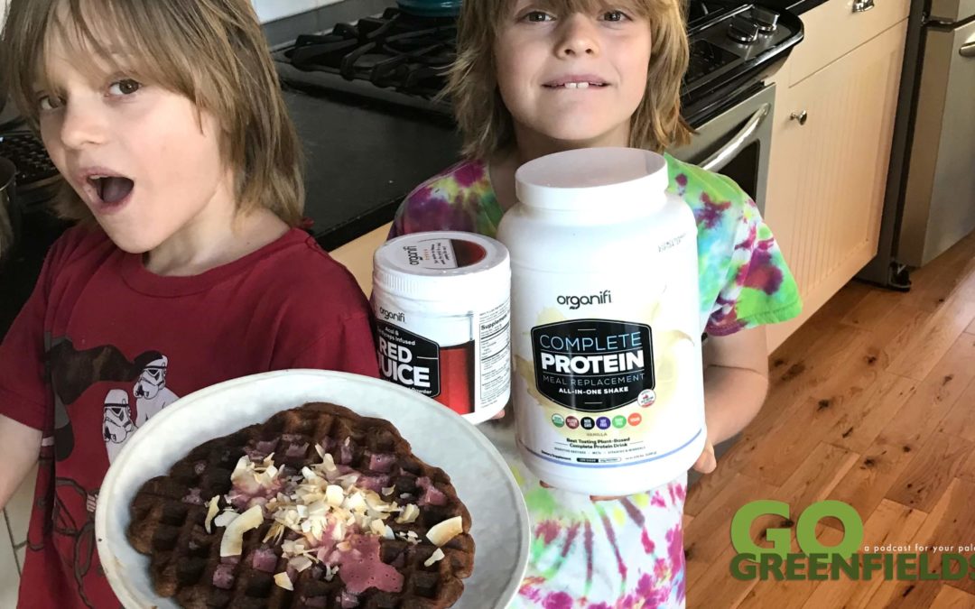 Organifi High-Protein Vanilla Waffles