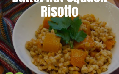 Terran and River Create A Delicious Butternut Risotto Dish