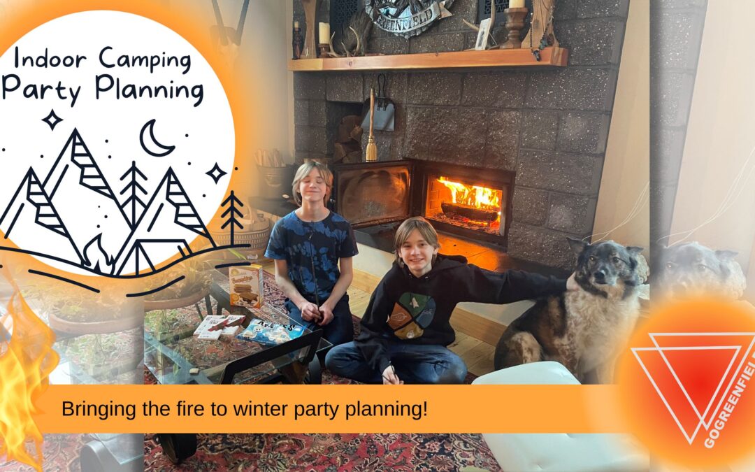 Party Planning: Indoor Camping Party
